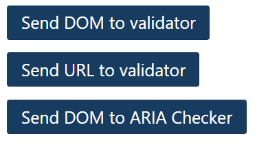 Botones para realizar validaciones adicionales en ARC Toolkit