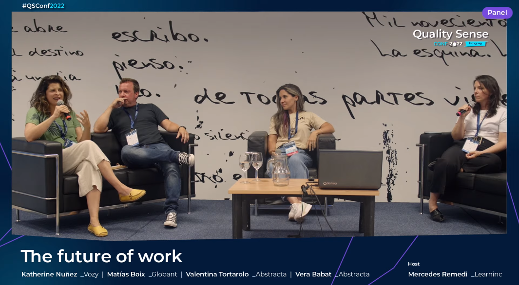El futuro del trabajo - Vera Babat, Matias Boix, Katherine Nuñez y Mercedes Remedi